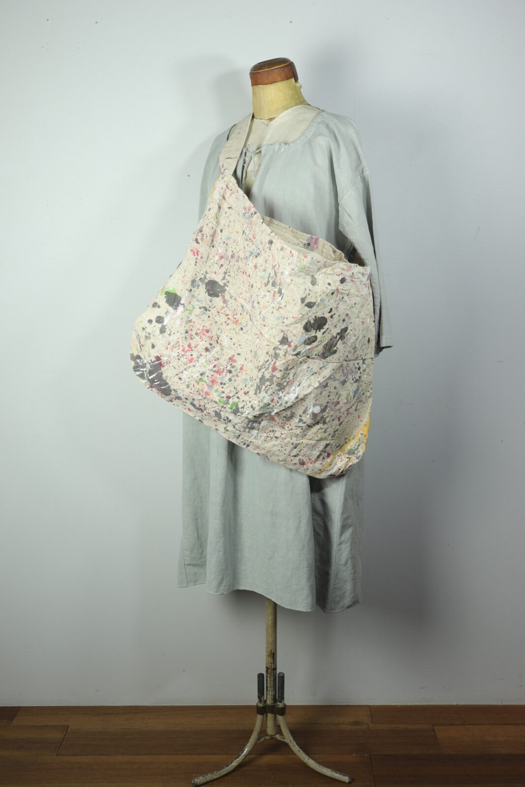 Brown.remake,Bag,paint fabric,used,USA