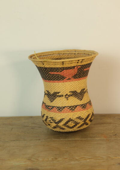 native Ye'kuana basket,venezuela,handmade basket,vintage,